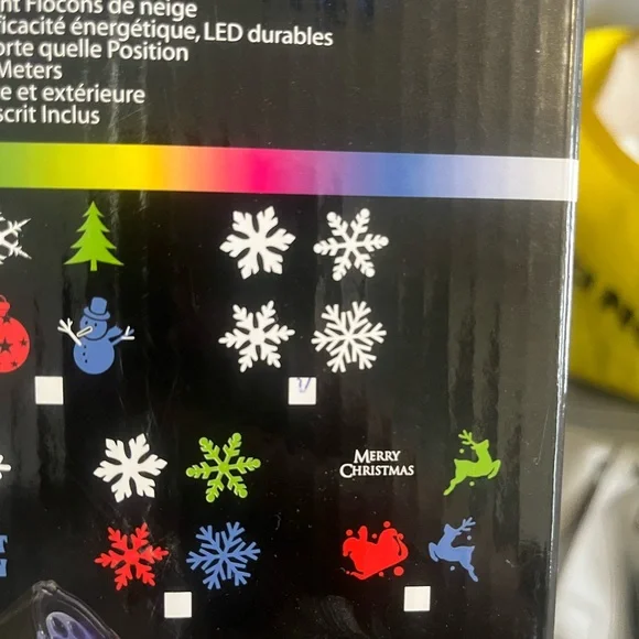 Santa's Forest LED Projection Light - Picture 2 of 2